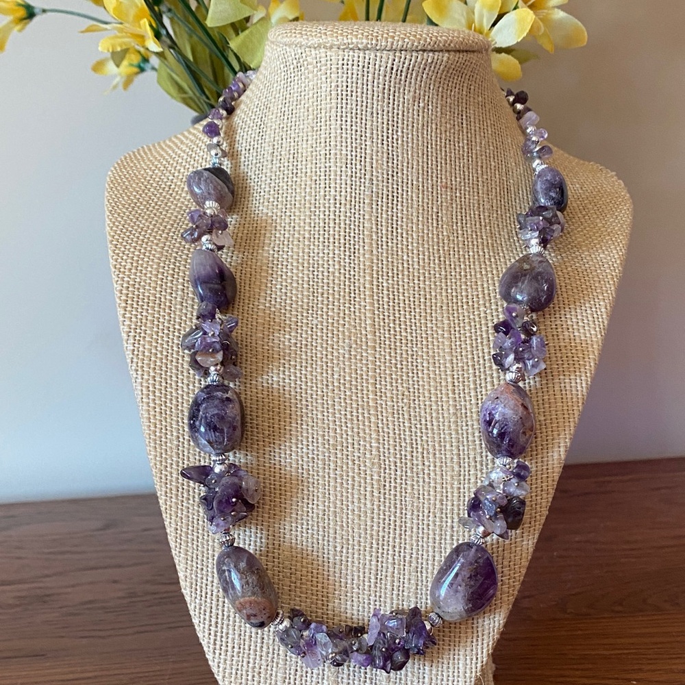 Amethyst Stone Necklace